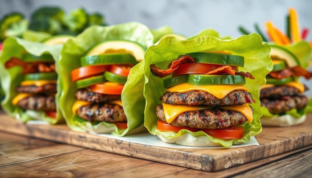 low-carb burgers