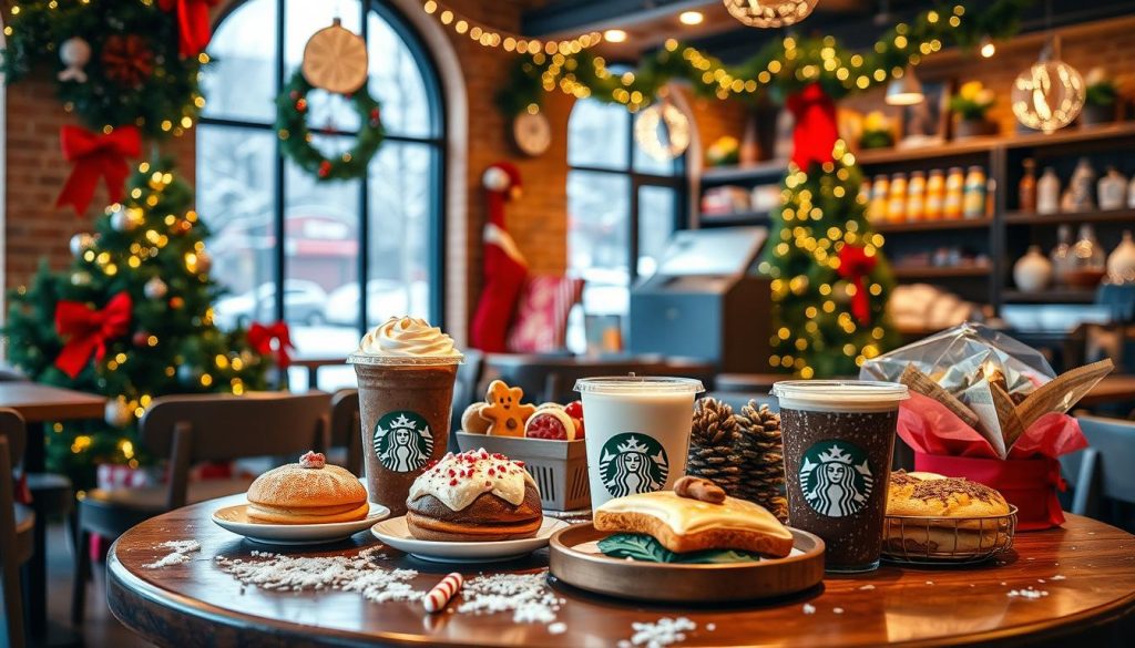 starbucks christmas menu