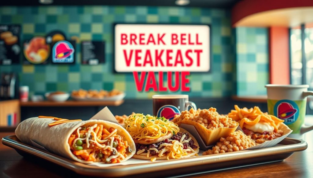 taco bell breakfast value menu