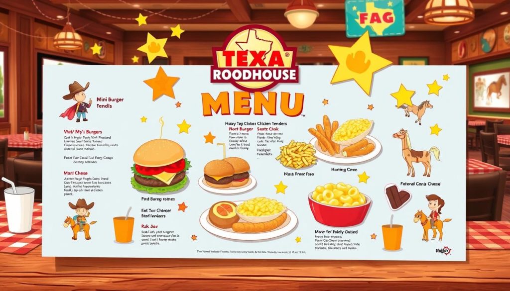 texas roadhouse children's menu