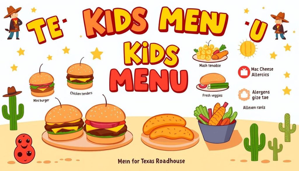 texas roadhouse kids menu