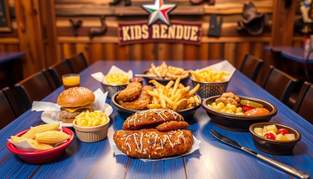 texas roadhouse kids menu