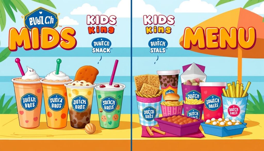 Dutch Bros Kids Menu Comparison