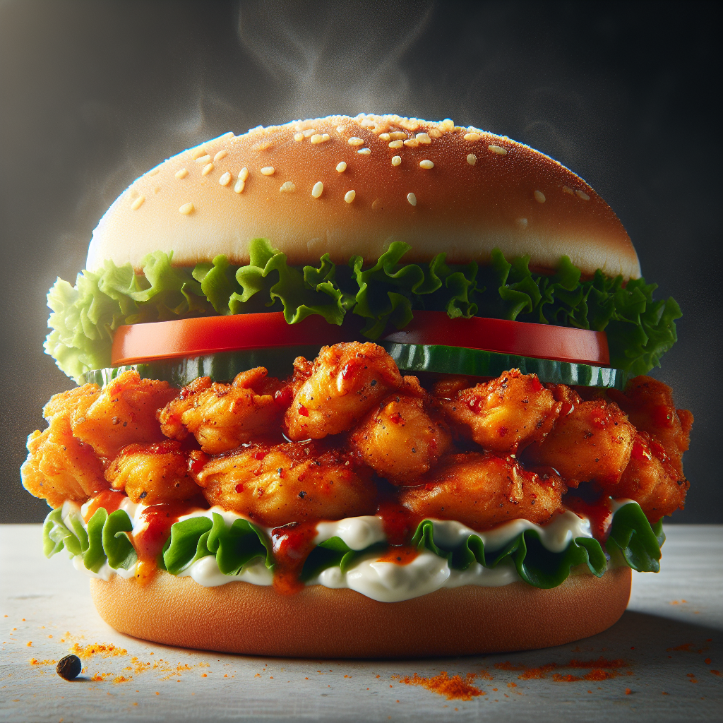 Burger King Menu Spicy Chicken Sandwich Price Details