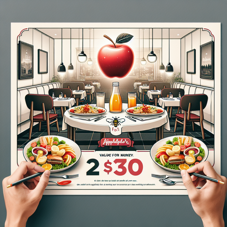 Applebeeʼs 2 For $30 Menu Prices