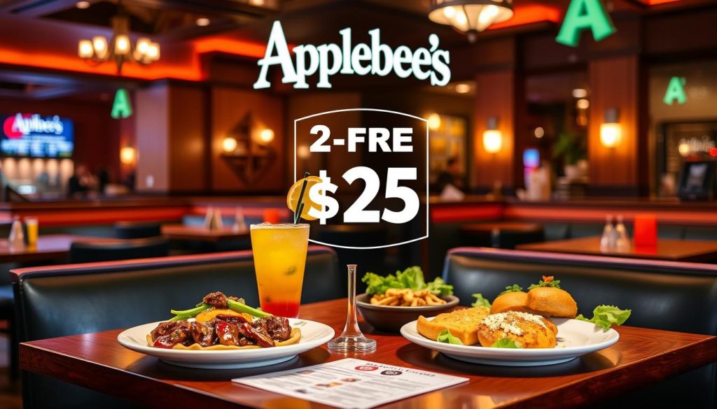 Applebee's 2-for-$25 Menu Deals