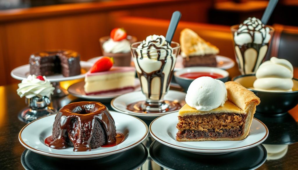 Applebee's Dessert Menu Selection