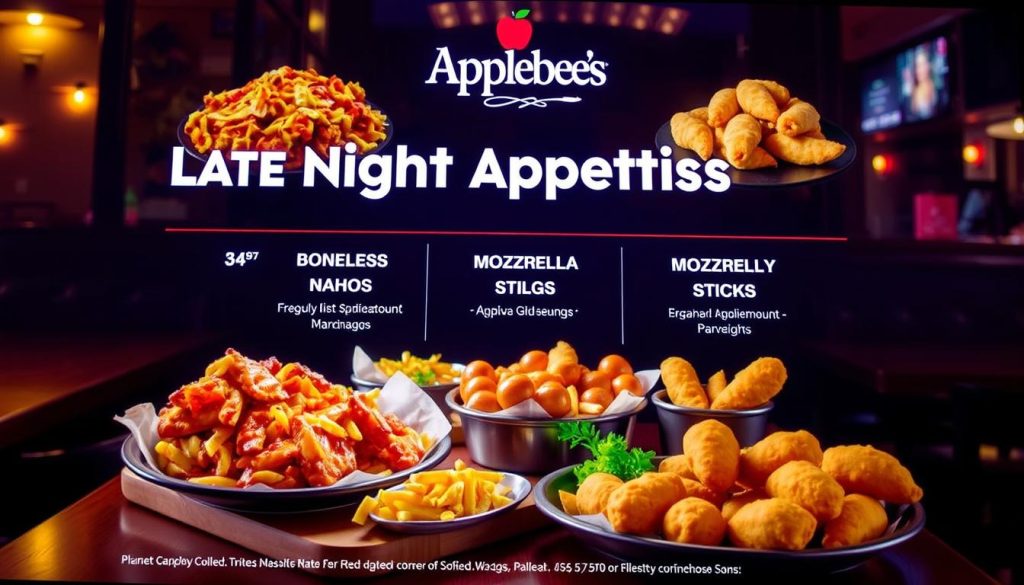 Applebee's Digital Ordering Late Night Menu