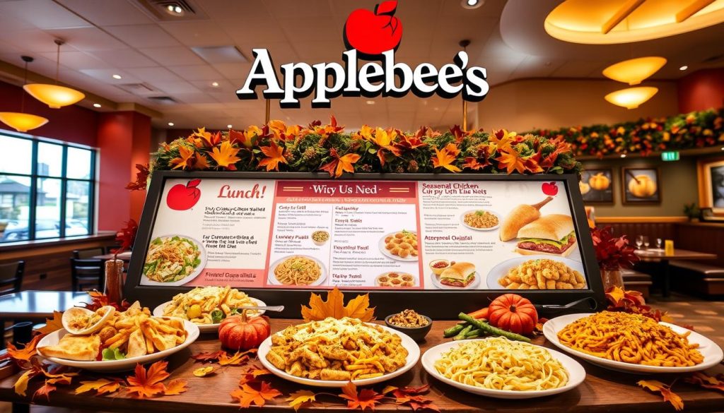 Applebee's Seasonal Lunch Menu Variations