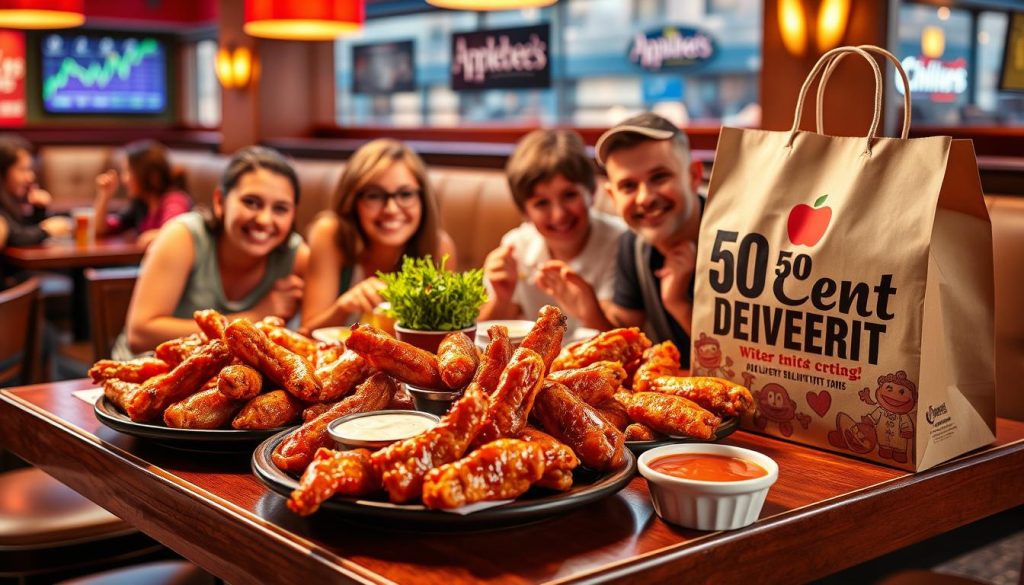 Applebee's Wing Delivery Options