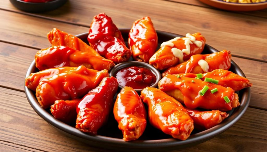 Applebee's boneless wings sauce varieties