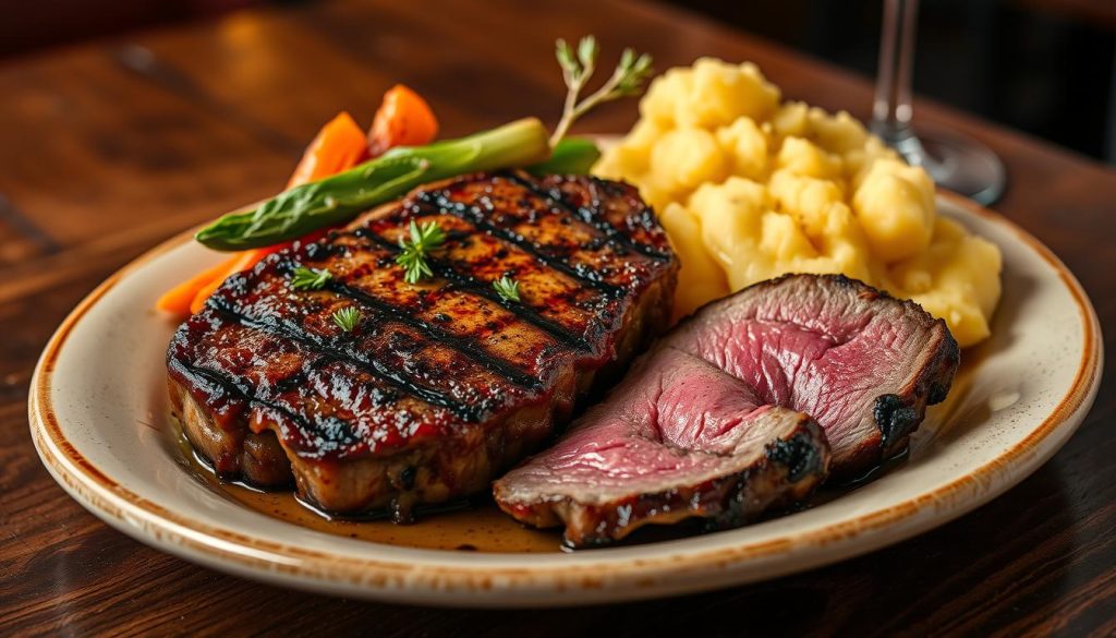 Applebee's ribeye steak selection