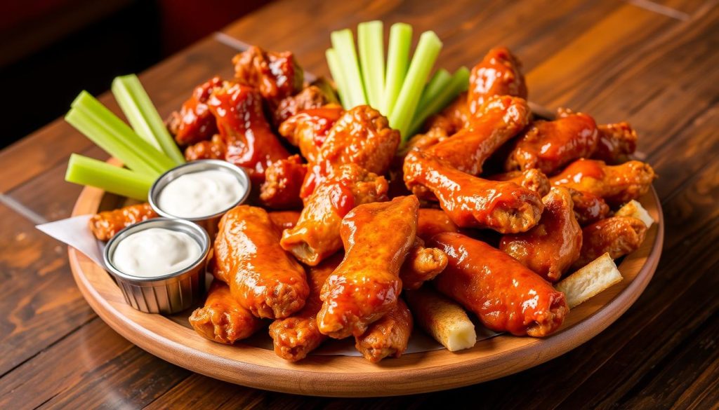 Applebee's wings combination platter