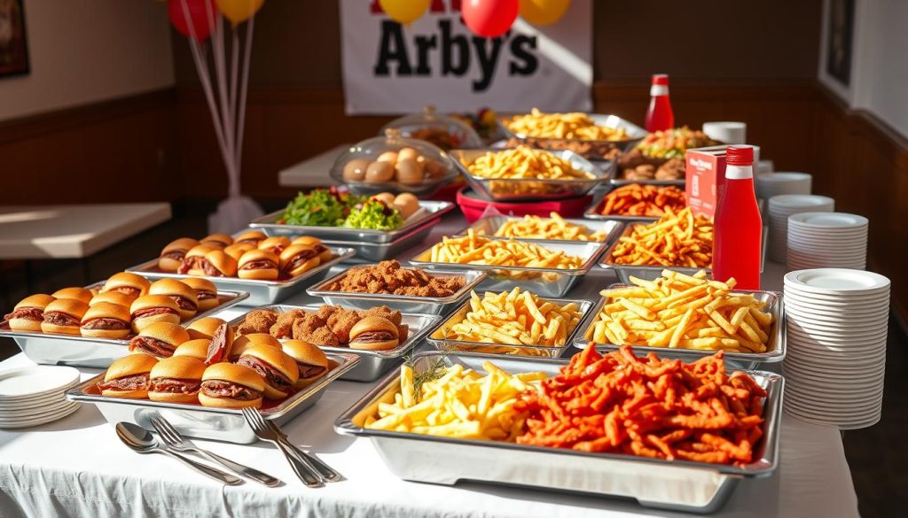 Arby's Catering Packages Group Order