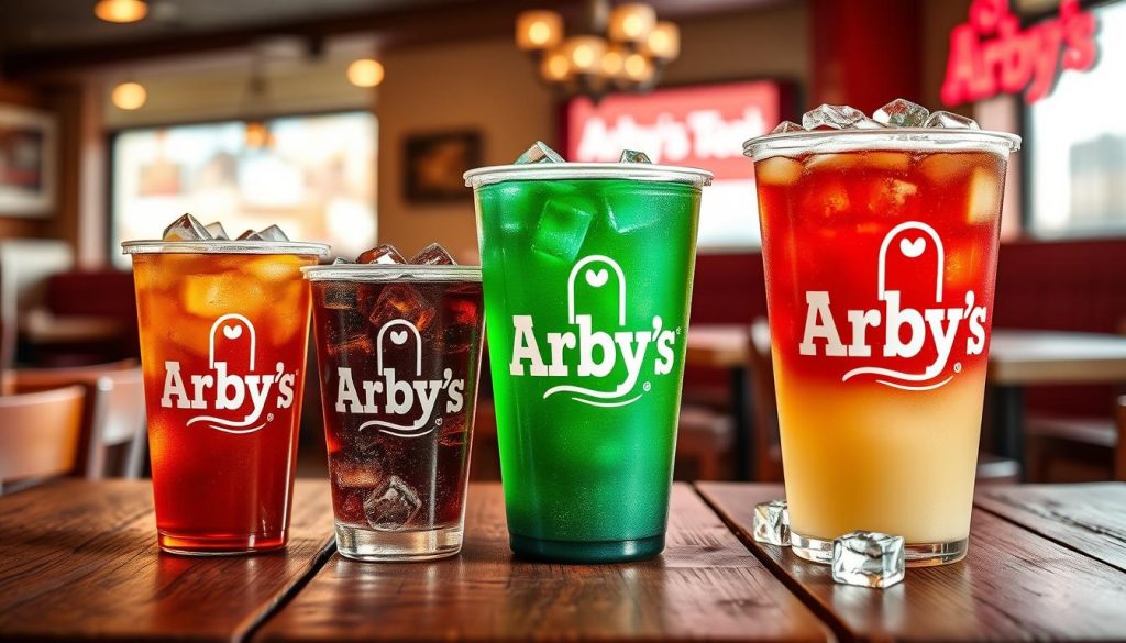 Arby's Drink Size Options