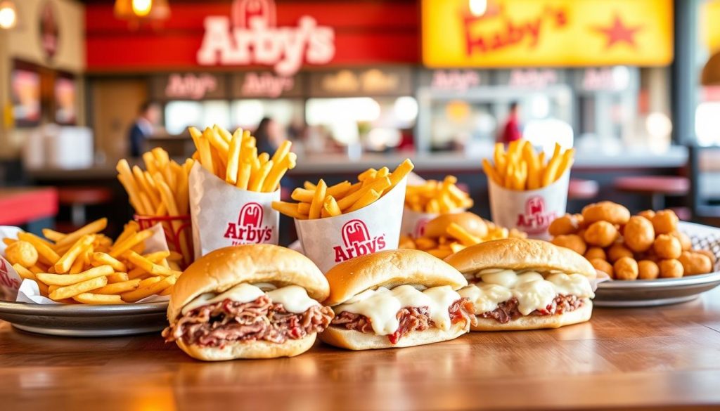 Arby's Happy Hour Menu Customer Favorites