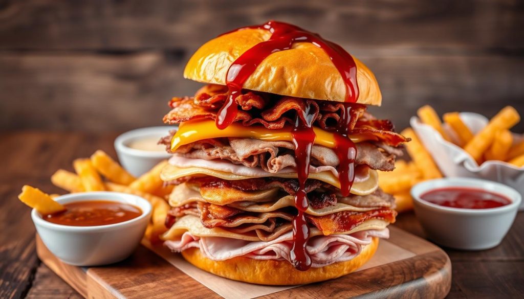 Arby's Hidden Menu Meat Mountain Sandwich