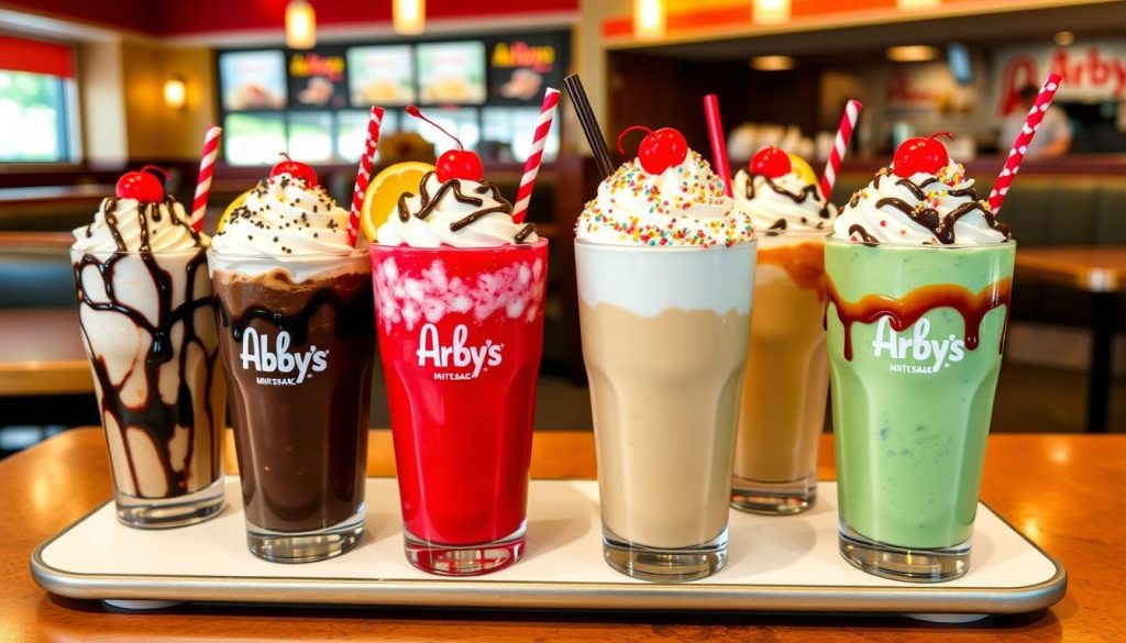 Arby's Milkshake Customization Options