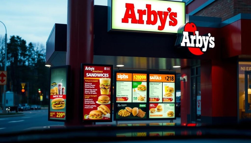 Arby's Quick-Service Menu Boards