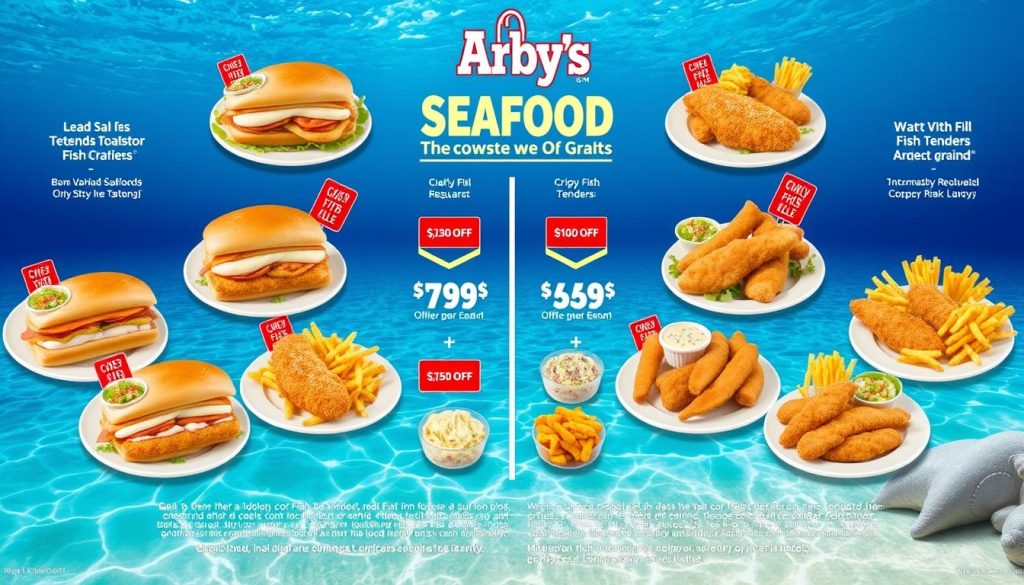 Arby's Seafood Options Price Comparison