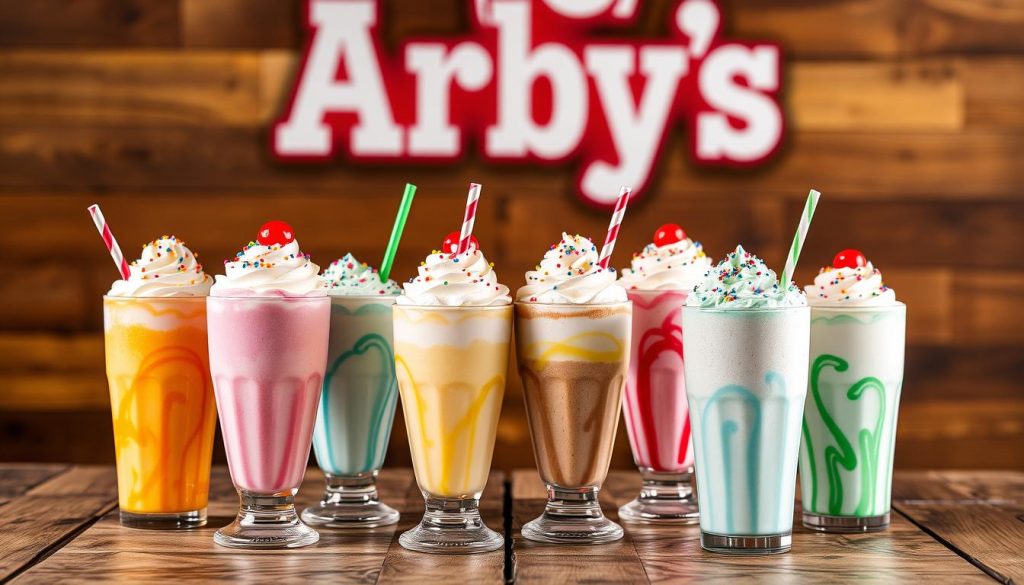 Arby's restaurant beverages milkshakes