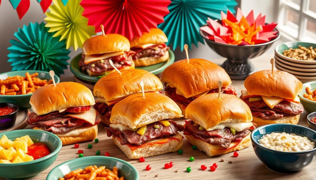 Arby's roast beef sliders party pack