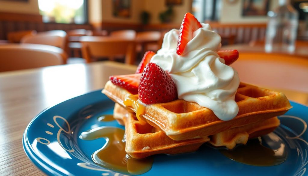 Belgian Waffles at IHOP