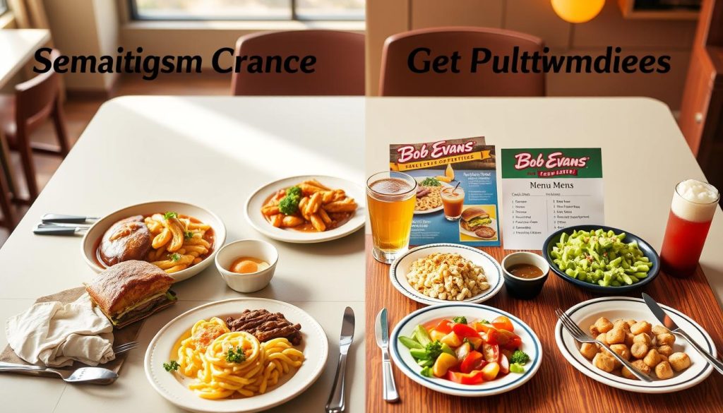 Bob Evans Senior Citizen Menu Comparison