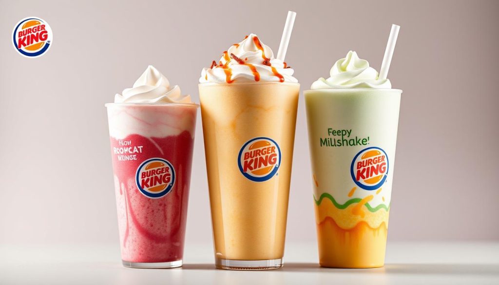 Burger King Shake Sizes