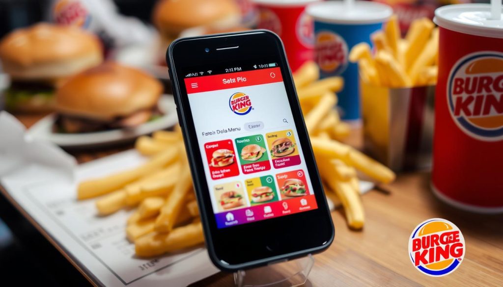 Burger King mobile app