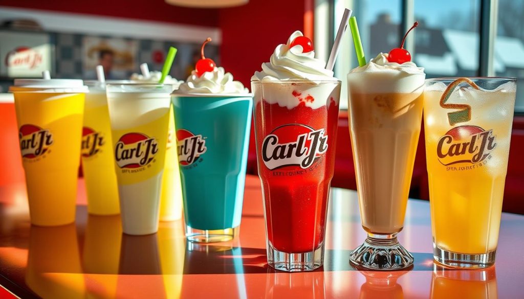 Carl's Jr Beverages Menu