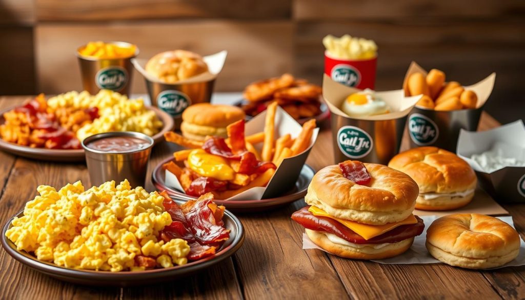 Carl's Jr Breakfast Value Meals