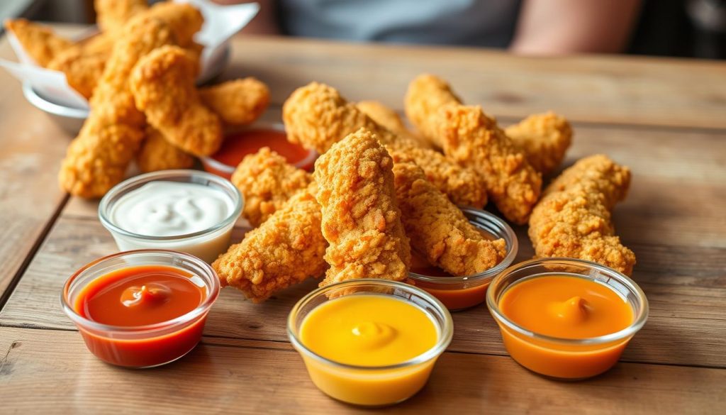 Carl's Jr Chicken Tenders Dipping Sauces