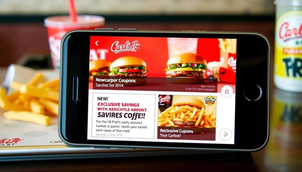 Carl's Jr Digital Savings App