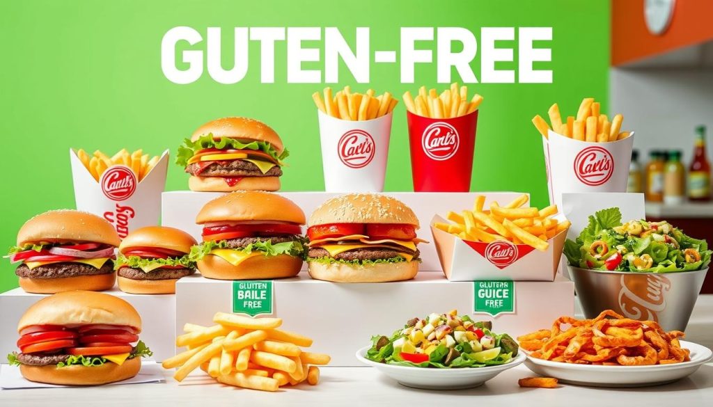 Carl's Jr Gluten Free Menu Comparison