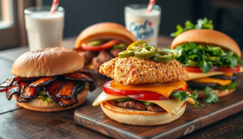 Carl's Jr Hidden Menu Sandwiches