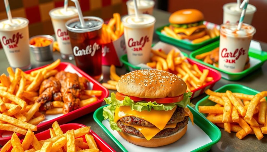 Carl's Jr Value Meals and Burger Combos