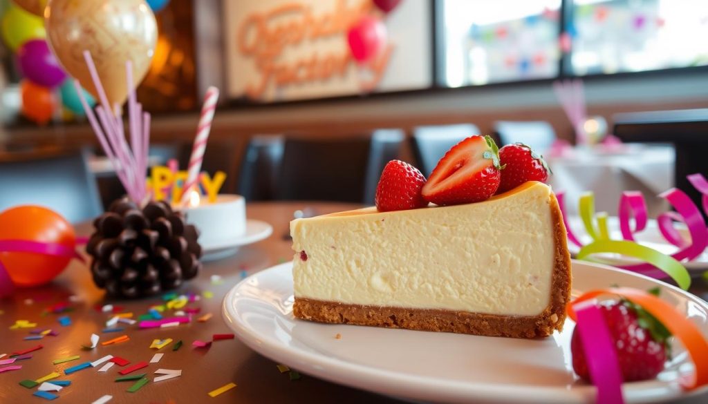 Cheesecake Factory Birthday Freebie