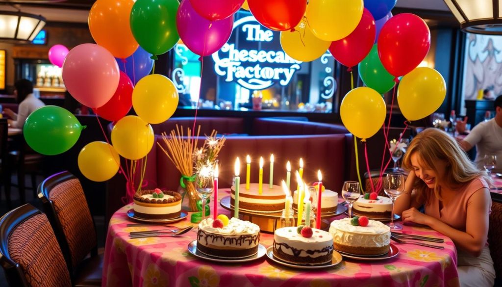 Cheesecake Factory Birthday Party Celebration