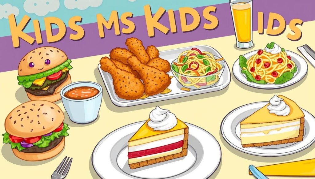 Cheesecake Factory Kids Menu Favorites