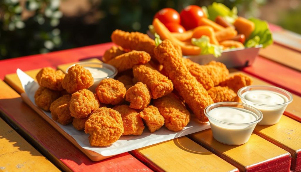 Chick-fil-A Nuggets and Strips