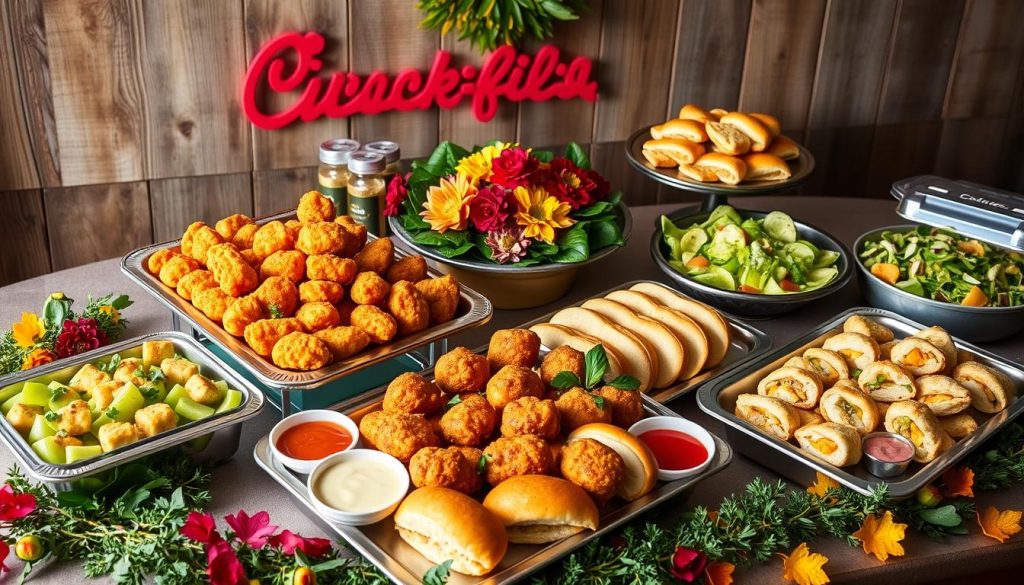 Chick-fil-A catering trays