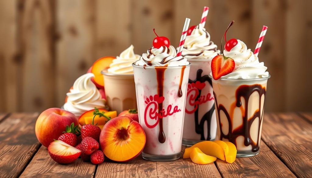 Chick-fil-A milkshake ingredients