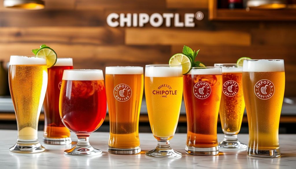 Chipotle Beer Menu Premium Options