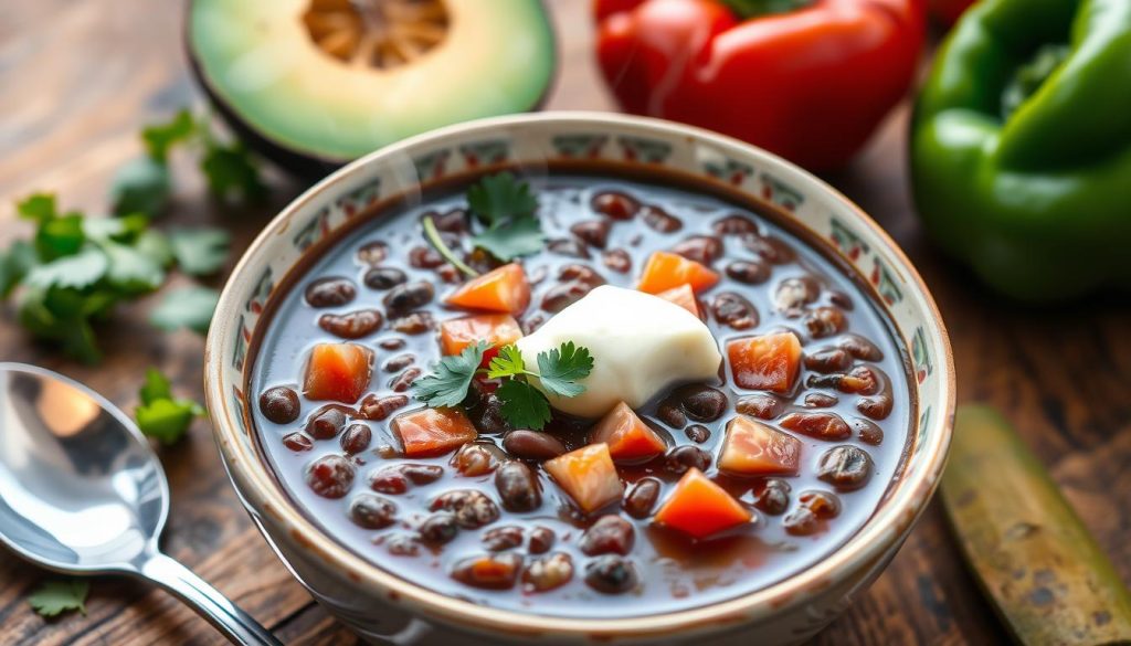 Chipotle Black Bean Soup Vegetarian Option