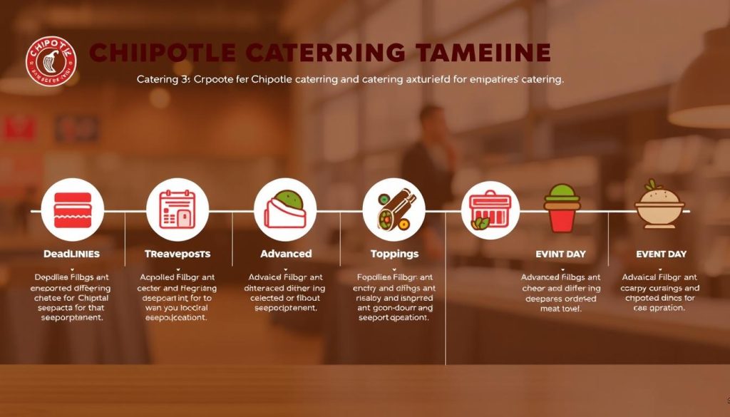 Chipotle Catering Order Timeline