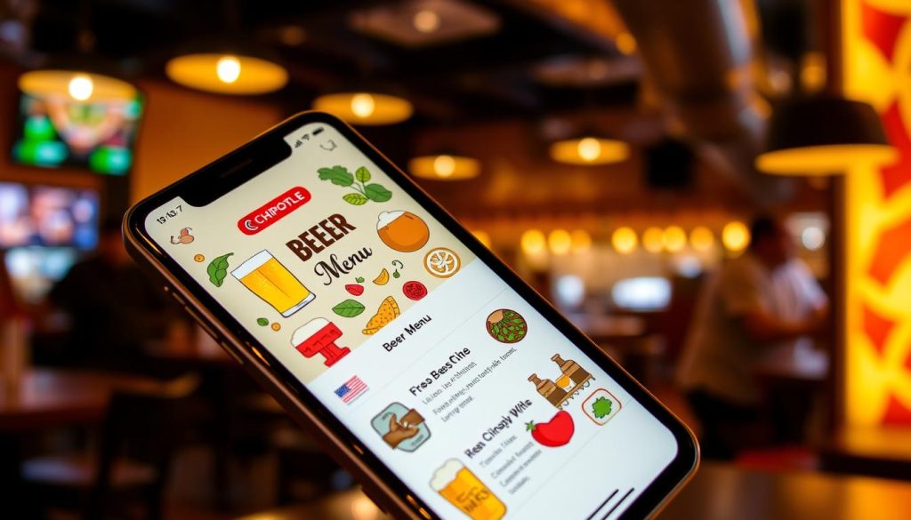 Chipotle Mobile App Beer Ordering