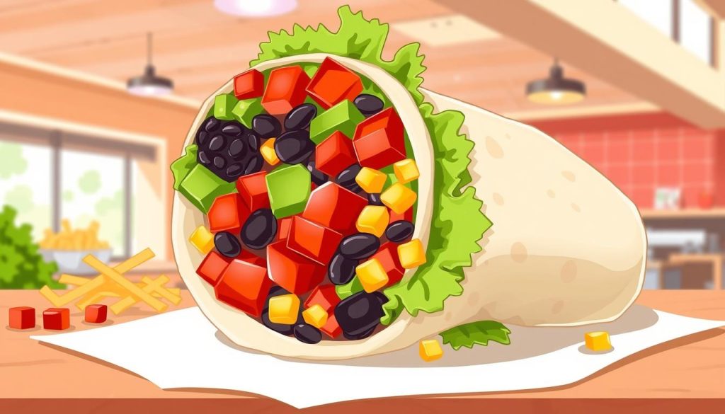 Chipotle Vegetable Burrito Customization