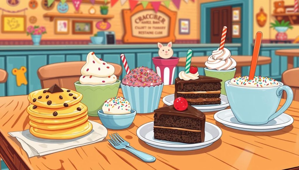 Cracker Barrel Kids' Dessert Menu