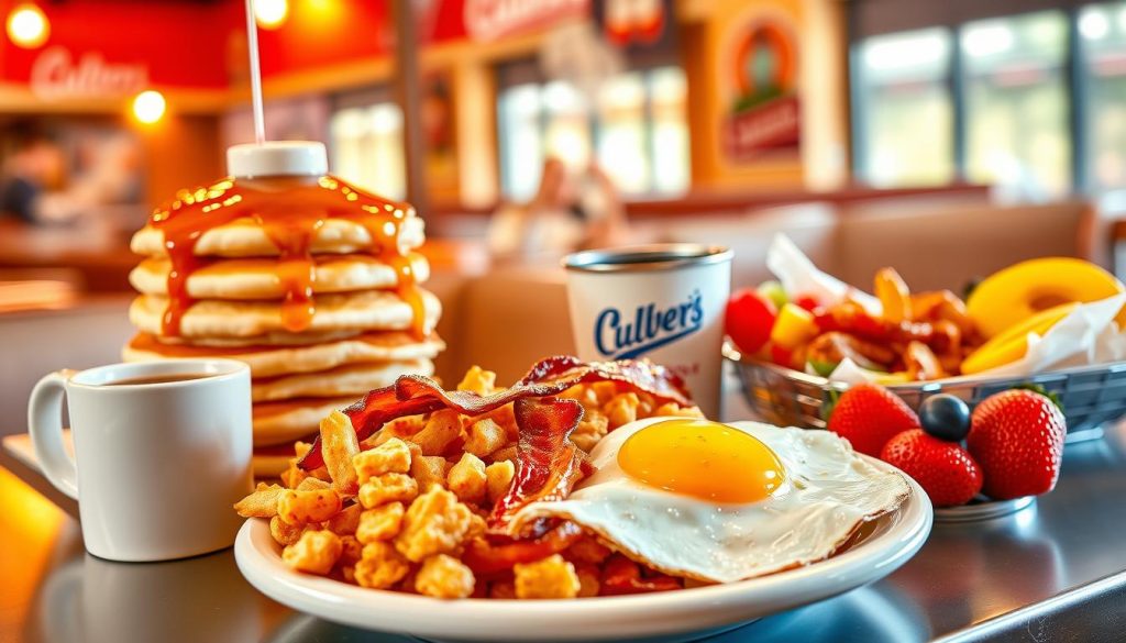 Culver's Breakfast Menu Selections